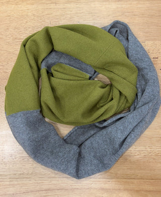 Cashmere Merino 2 Tone Infiniti Scarf