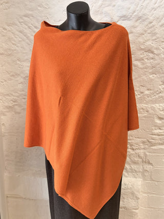 Flo Stone Cashmere/Wool Poncho