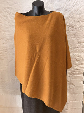 Flo Stone Cashmere/Wool Poncho