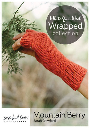 Mountain Berry Fingerless Mitt Pattern