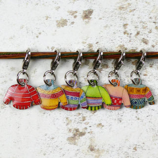 Crochet Stitch Markers (Set of 6)