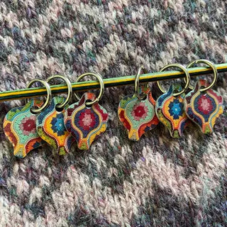 Knitting Stitch Markers (Set of 6)