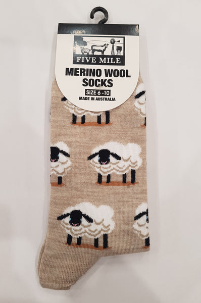 Motif Merino Socks