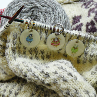 Knitting Stitch Markers (Set of 6)