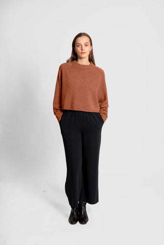 Batwing Saddle Shoulder Pullover