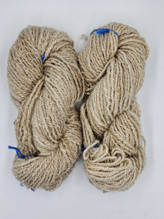 Hand Spun Fleece Coffee Latte B