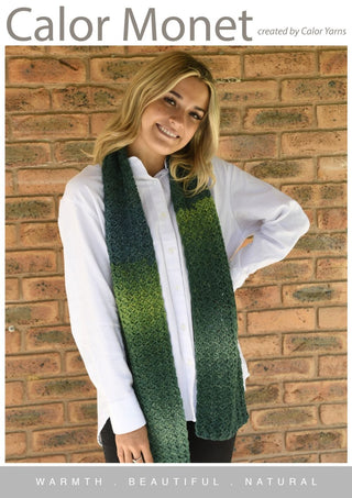 Crochet Scarf Pattern CY203