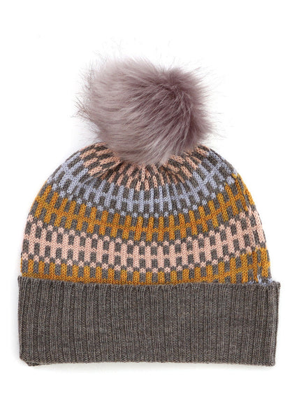 Dixie Modern Check Beanie