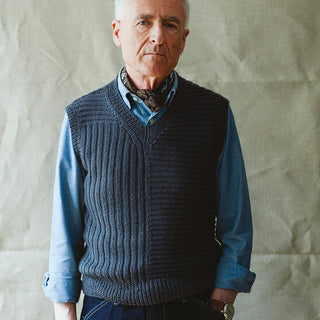 Duncan Vest Pattern by Erika Knight