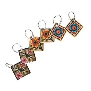 Knitting Stitch Markers (Set of 6)