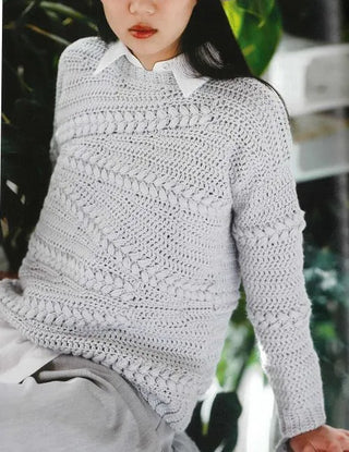 Crochet Sweaters with a Textured Twist