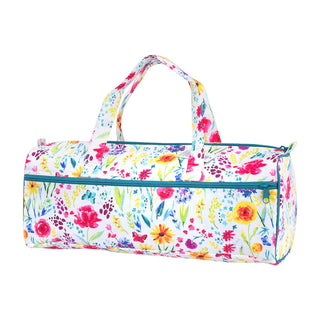 Floral Knitting Storage Bag