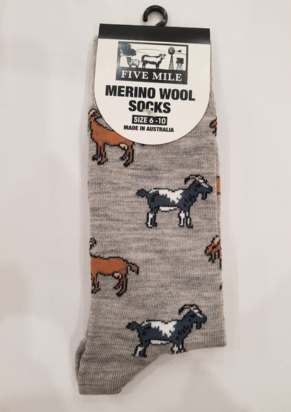 Motif Merino Socks