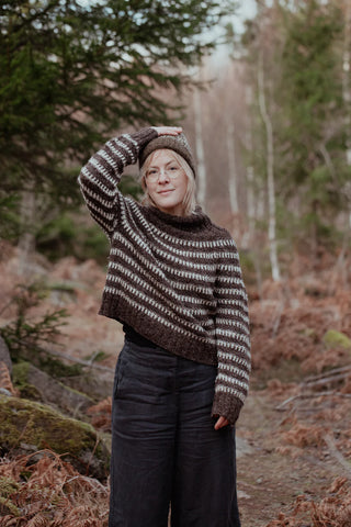 The Island and the Forest: A Knitted Correspondence