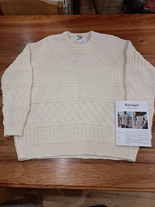 Hand Knit Ingrid Sweater Man Sample