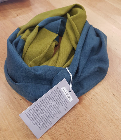 Cashmere Merino 2 Tone Infiniti Scarf