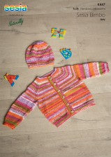 Baby Jacket and Hat Pattern K447