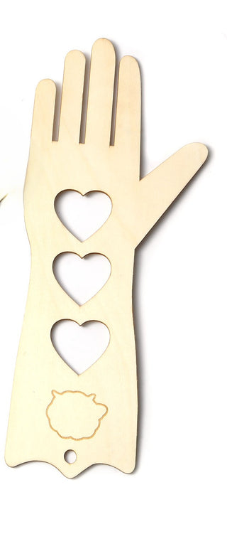 Wood Glove Blocker