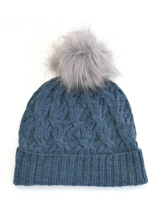 Mabel Aran Cable Beanie