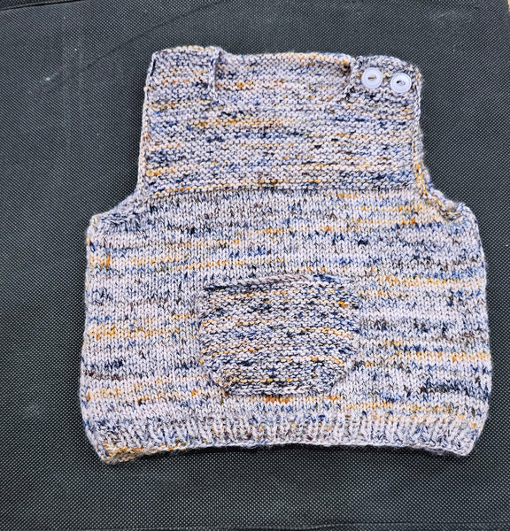 Baby Vest with Pocket - 3 month