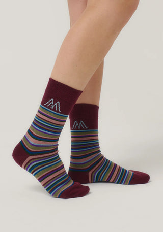 Striped Merino Socks