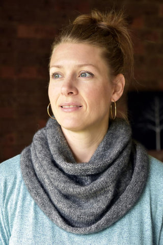 Jenny Brown Patterns Paihamu Knitted Cowl