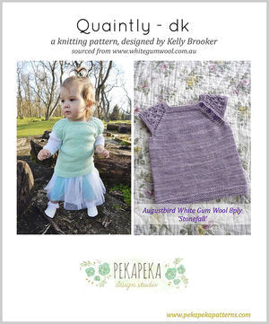 Child's Quaintly Tee Pattern