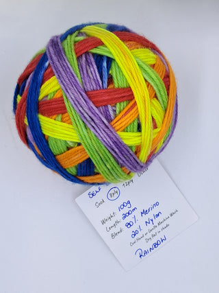 Self Striping Sock Yarn 8 Ply