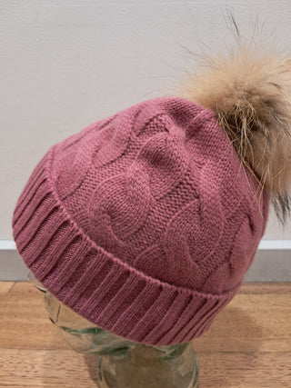 Cashmere Pom Pom Hat