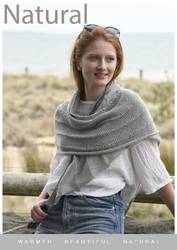 Natural Shawl Pattern CY087