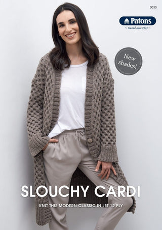 Slouchy Cardi Pattern 0030