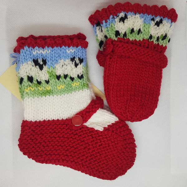 Shoes + Mitts Set