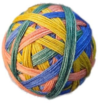 Self Striping Sock Yarn 4 Ply
