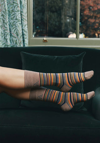 Striped Merino Socks