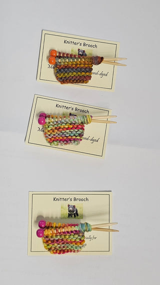 Tassie Devil Knitters Brooch