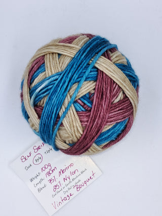 Self Striping Sock Yarn 8 Ply