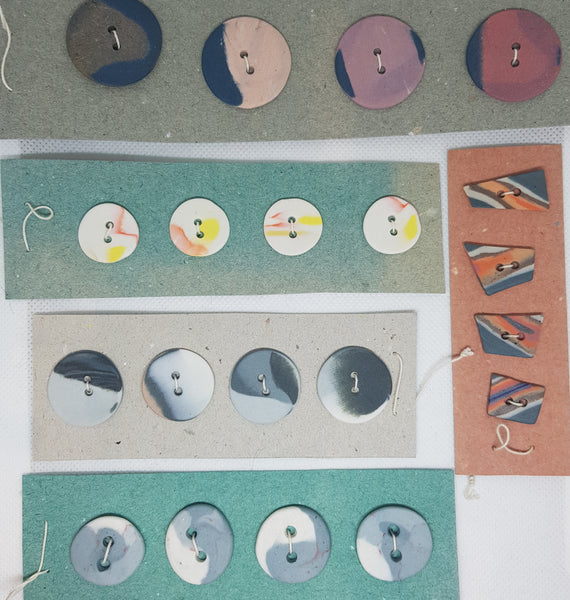 Nanna Bayer Ceramic Button Strip