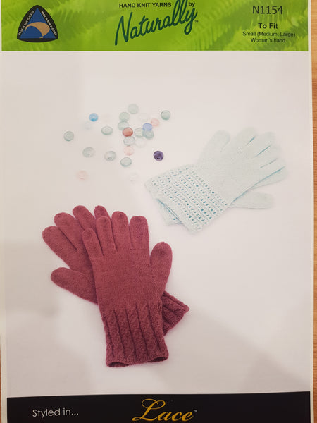 Gloves Leaflet Pattern N1154