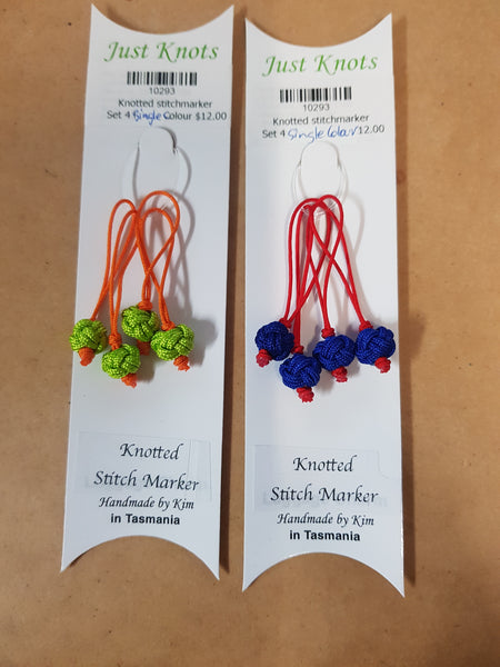 Knotted Stitch Markers